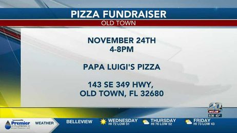 A pizza restaurant is hosting a fundraiser for a family after losing their daughter in a crash