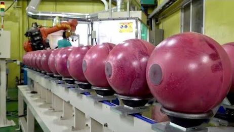 An Inside Look at How Bowling Balls Are Made
