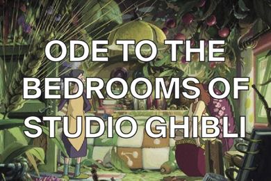 ode to the bedrooms of studio ghibli 🛏🌱
