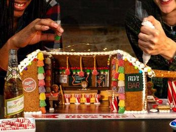 Tired of That Old Gingerbread House? Try a Gingerbread Dive Bar