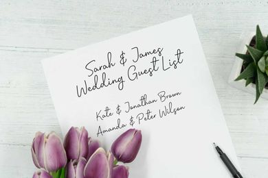 6 Steps For Creating Your Wedding Guest List