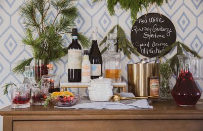 Tips for setting up your home bar, during the holidays and beyond