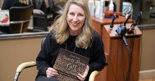 Hairstylist shares advice in new book