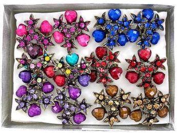 Wholesale Adjustable Fashion Rings by the Dozen