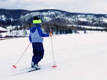 Get your kids' hearts beating by teaching them to cross-country ski