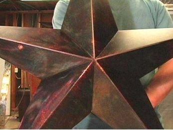 How to Make a Metal Star for Your Garden