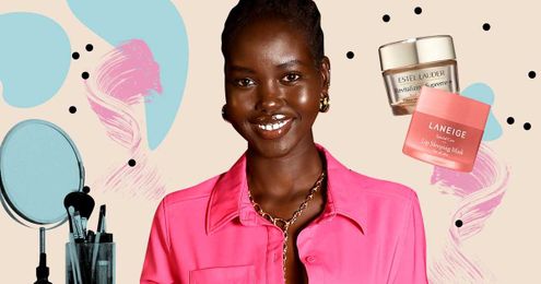 The Skin-Plumping Sheet Mask That Keeps Model Adut Akech Glowing