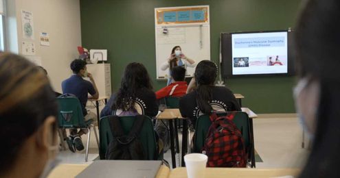 Immersive school provides migrant children with more than English classes