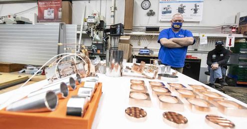 Behind the scenes at the Dietrich School’s machine shop