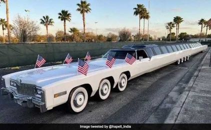 World's Longest Car Restored, Now Has A Swimming Pool And Helipad