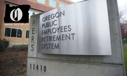 Look up how much Oregon PERS retirees receive in pension pay