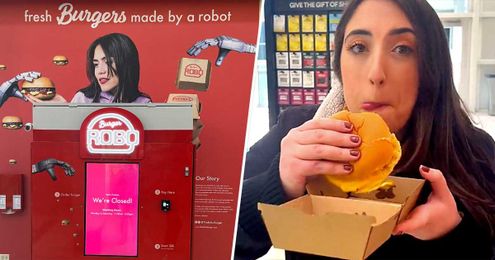 I tried RoboBurger, the world’s first burger vending machine