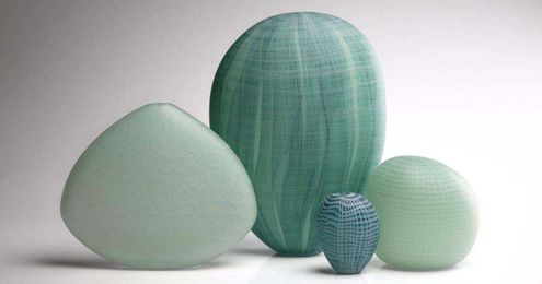 Innovative Artist “Draws” With Glass on Top of Her Delicate Sculptures