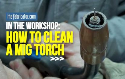 In the Workshop: How to clean a MIG welding torch