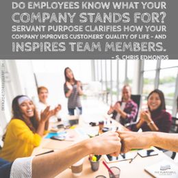 Define & align to servant purpose