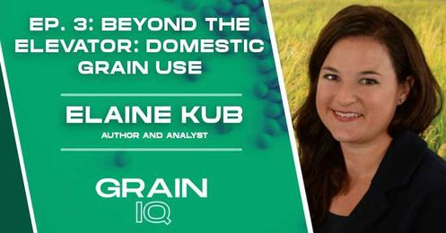 Grain IQ podcast examines domestic uses of U.S. grain￼