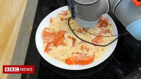 Cambridge University trains robot to 'taste' as it cooks eggs