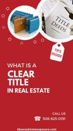 What is a Clean Title in Real Estate