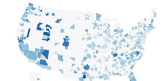 The housing correction is hitting your local housing market—this interactive map show how hard