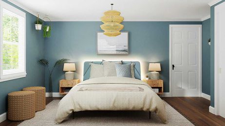 This clever headboard is an air filter in disguise