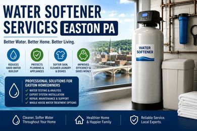 Water Softener Services Easton PA: Everything Homeowners Need To Know About Hard Water Solutions